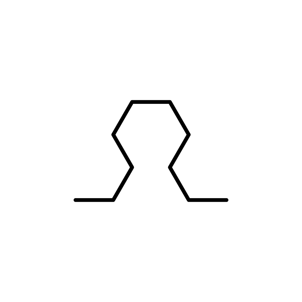 Sierpinski Curve, Iteration 2, 'A+B+A-B-A-B-A+B+A'